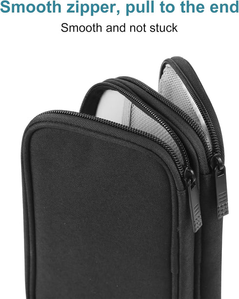 Electronic Accessories Organizer Carry Bag, Travel Cable Organizer Pouch for Cord, Charger, Earphones (M)