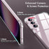 KIOMY Clear Case for Samsung Galaxy S23 5G, Shockproof Bumper Protective Cover with Hard PC Back & Flexible TPU