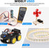 SDTC Tech 2-Set 4X 1.5V 6 AA Battery Holder and I Type Snap Connector Kit Volt Thicken Plastic Battery Case Box