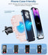 MOKPR 15W 16 15/14/13/12, S23/S22/S21 Wireless Car Charger, Fast Charging Auto-Clamping Car Mount Hands-Free Car