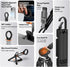 COMAN DP58 Magnetic Phone Tripod, Aluminum MagSafe Tripod Stand with Carabiner, Mini Portable Travel Pocket Tripods