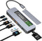 Buerlaseul USB C Docking Station with M.2 NVMe SSD Enclosure 10Gbps, 9 in