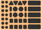 PWNAGE Ultra Custom Universal Grip Tapes, 3M Adhesive for Gaming Mouse, Keyboards, Phones - Fits All DIY Projects
