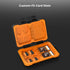 K&F Concept Memory Card Case with 25 Slots, Anti-shock Carrying Case for 4 SD Cards, 4 CF Cards, 4XQDs, 4 CFexpress