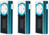Viodmss 3X Mini USB Clip Player MP3 Player LCD Screen 16GB Mini SD