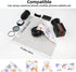 Camera Wrap, Anti-Scratch Lens Protective Wrap pouche, Magic Self-Adhesive Cloth, Universal Storage Cloth for DSLR