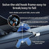 Rotatable Car Vent Phone Mount, Hands-Free Holder with Newest Metal Clip, Compatible with All iPhone Android Smartphones