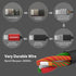Lightning Headphones, Magnetic Earbuds with Microphone Controller for Sports, Compatible with iPhone 14/13/12