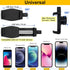 Phone Holder Clamp Mount for Treadmill/Spin Bike/Baby Stroller, Compatible with 3.5~7.5" Smartphones, 360° Adjustable