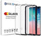 AACL Glass Screen Protector for Samsung Galaxy S10 Plus, 6.4-Inch, 2 Pack, Curved Tempered Glass, Black, Fingerprint