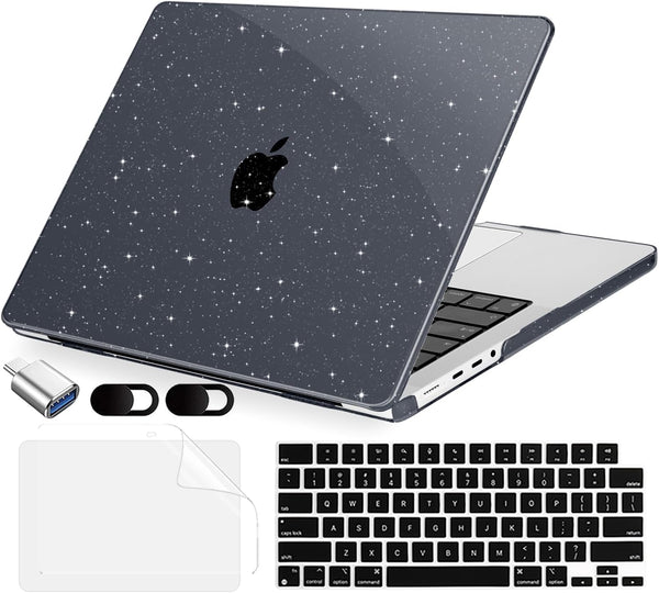 MecBevia Compatible with MacBook Pro 14 inch Case for M5 M4 M3 M2