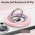 SYNCWIRE 360 17 16 15 14 13 12 Magnetic Phone Ring Holder for MagSafe, Rotation Cell Phone Grip Stand Finger Ring
