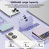 Small USB C Portable Charger, 5000mAh Mini Power Bank with Built-in Phone Stand and LED Light, Compatible with iPhone15