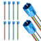 Baomain 10-Pack,5.9" Cable,Push Button Switch Wiring Harness Connector - 5-Pin Plug for