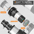 Alstar 1.25" 2X Barlow Lens, MultiCoated Metal with M42x0.75 Thread Camera Interface for Telescopes