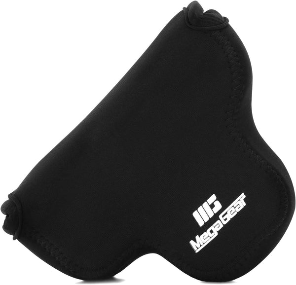 MegaGear Ultra Light Neoprene Camera Case for Canon EOS M6 Mark II (15-45mm), Black
