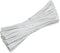 SumDirect 1000pcs 4 Inch Twist Ties, Reusable White Plastic Coated Cable Wire Ties for Bags, Bread, Household and Office