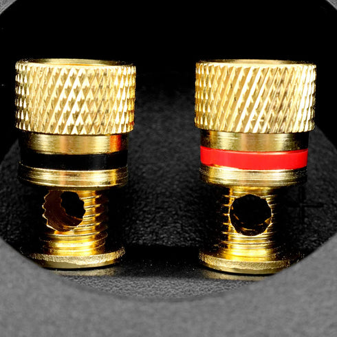 Loudspeaker Junction Box, 4 inch Round 2-Way Speaker Wiring Cup for Car DIY Home Stereo Kits (2 pieces)