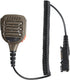 IP65 8 Pin Waterproof Shoulder Mic Walkie Talkie Speaker, 3.5mm Audio Jack, Compatible with xpr3300e, Coffee