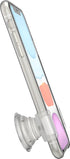 PopSockets Sliding Phone Grip with Expanding Kickstand - White and Clear