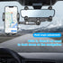 Car Rear View Mirror Phone Holder, 360° Rotatable & Retractable Clip Mobile Mount, Multifunctional GPS Holder, Universal