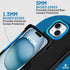 Pelican Shield Brushed Aluminum Case for iPhone 15, 6.1" Compatible with MagSafe, 21ft Military Grade Drop Protection