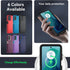 Heavy Duty Case for Moto G 5G 2024/Moto G Play 5G 2024, with Belt Clip, Tempered Glass Protector, Black