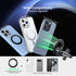 Esoulk 12-17/Pro/Max Magnetic Car Mount Charger for MagSafe, Air Vent Car Phone Mount Holder Hands Free Car Cell Phone