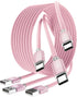 Basesailor USB Type C Charger Cable 3-Pack 3.3/6.6/10FT for iPhone 16 15 Pro Max, Samsung Galaxy A10E A20 A21