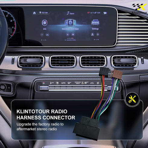 2003-2017/VM 2006-2015/BMW/Mercedes-Benz, 3 5 F-150 F-250 Aftermarket Radio Wiring Harness Compatible with Ford