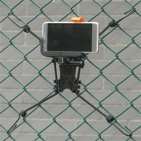 Universal Action Camera Backstop Chain Link Fence Mount for Action Camera, Digital Camera, Smartphone for Outdoor Sports