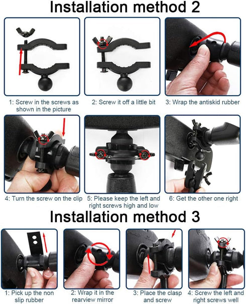 Dash Cam Mount, Universal Holder for Car Interior, Rear View Mirror Mount Kit for Most Dash Cameras (Black).