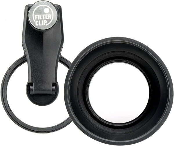 EXAPRO Filter Clip & Lens Hood Kit, Lens Accessory for Smartphone, Compatible with iPhone/Android, EXP-LH-01