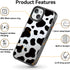 Rosarnnah 15 6.6 15 6.1" Compatible for iPhone Case Cute - Durable Shockproof ft Drop Impact Phone Case - Black Funny