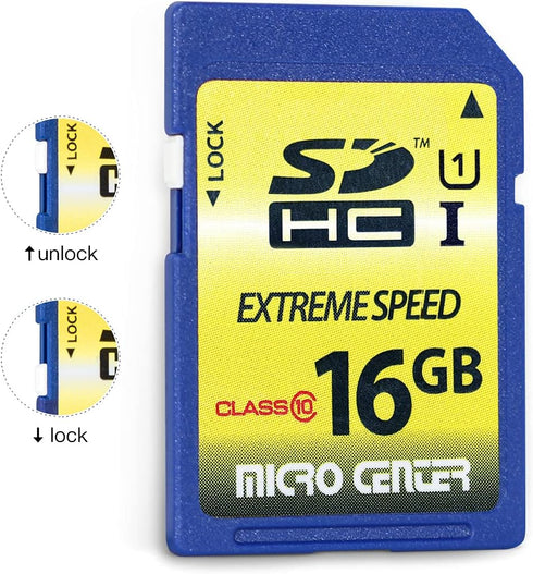 INLAND 16GB Class 10 SDHC Flash Memory Card, Standard Full Size SD Chip (2 Pack) for Trail Camera