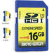 INLAND 16GB Class 10 SDHC Flash Memory Card, Standard Full Size SD Chip (2 Pack) for Trail Camera