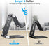 OMOTON Foldable Cell Phone Stand, C4 Portable Aluminum Holder - Adjustable Phone Dock Cradle for iPhone, Samsung,