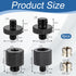 JJUNW 6Pcs Tripod Adapter, Camera Screw Adapter, Stand Adapters Threaded Converter Tripods Mount Adapters, Tripod