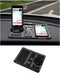 Non-slip Phone Pad for 4-in-1 Car, Glow in the Dark Dashboard Phone Mat with Temporary Parking Card Number Plate