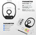 Magnetic Neck Phone Holder for Recording, 360° & 180° Rotation Tripod for iPhone 12-15 Series and Android Phones
