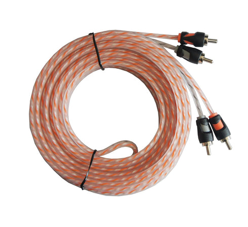 RD True 4 Gauge Car Audio Cable Amp Wiring Kit - 2 Channel Rock Direct CCA Power Cable