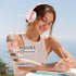 65H 6EQ 6.0 Uliptz Wireless Bluetooth Headphones, Playtime, Sound Modes, HiFi Stereo Over Ear Headphones