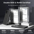 TOCOL Slim Silicone Case for iPhone 11 6.1 Inch, Anti-Slip Drop Protection, Precise Fit, Black