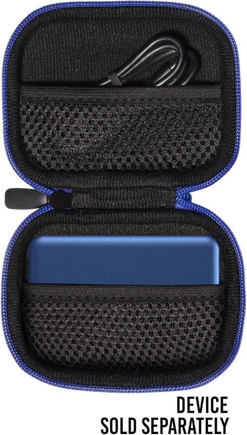Alltravel Palm Size Case for Slim Magnetic Wireless Portable Charger, Compatible with Baseus, Yiisonger, Anker 621/521,