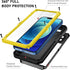 Beasyjoy for iPhone 12 Case, Waterproof Heavy Duty Rugged Protective Cover with Built-in Screen Protector (Yellow)