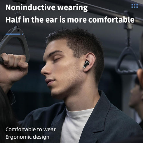 Small Touch Screen Earbuds, Mini TWS Bluetooth Earbuds for iPhone and Android, Wireless Earphones for Small Ears