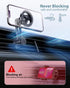 volport Magnetic Phone Holder for Car Vent, Non Blocking Car Phone Holder for iPhone MagSafe, Strong Magnet Mount