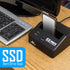 Kingwin 3.0 2.5 3.5 5Gbps USB Hard Drive Docking Station for & SATA HDD/SSD, Hot Swap, Tool-Free, UASP Support
