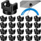 20 Pack Magnetic Zip Tie Mount Heavy Duty Magnetic Cable Zip Tie