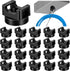 20 Pack Magnetic Zip Tie Mount Heavy Duty Magnetic Cable Zip Tie
